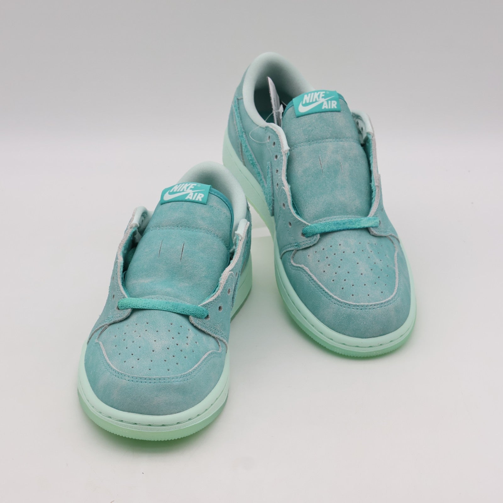HQ8111-300 Nike  Air Jordan 1 Low Washed Teal (Women's)