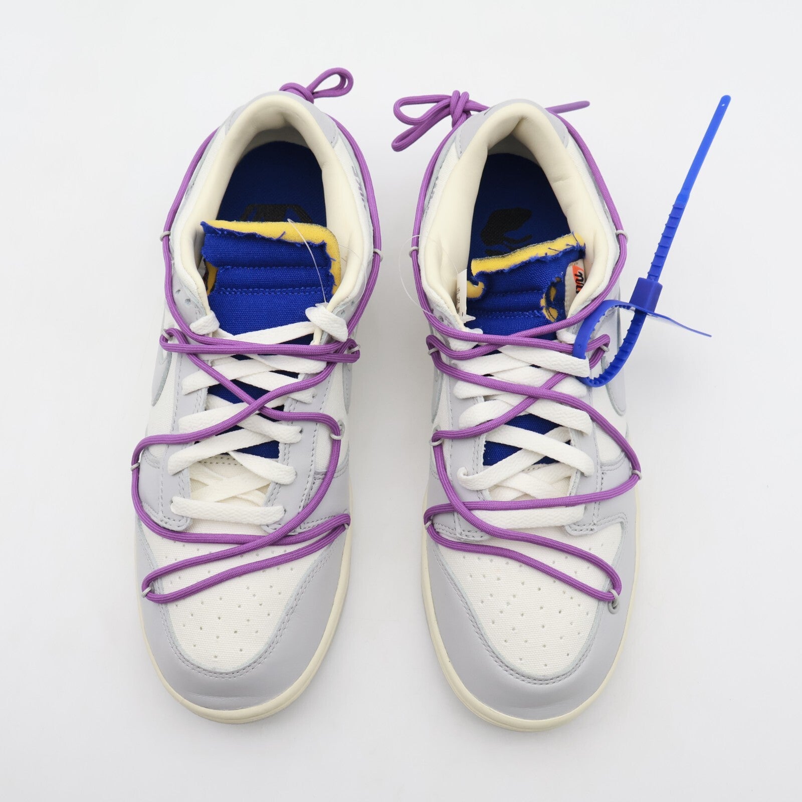 DM1602-107 Off-White Nike Dunk Low Sail Neutral Gray Lot 48 of 50 (Men's)
