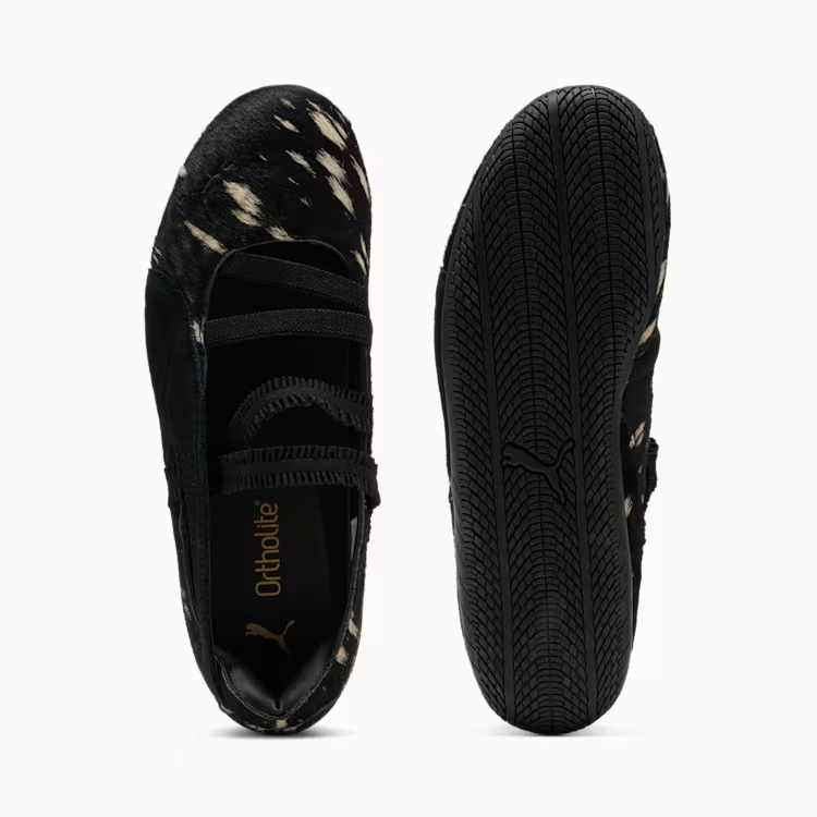 408171-02 Puma Speedcat Ballet Doelette "PUMA Black/PUMA Gold" (women's)