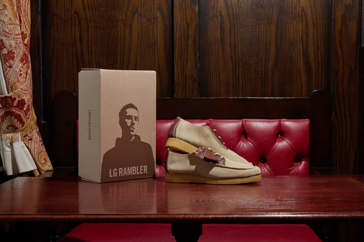 26155765 26155765 Liam Gallagher Ã Clarks LG Rambler Maple Suede (Men's)