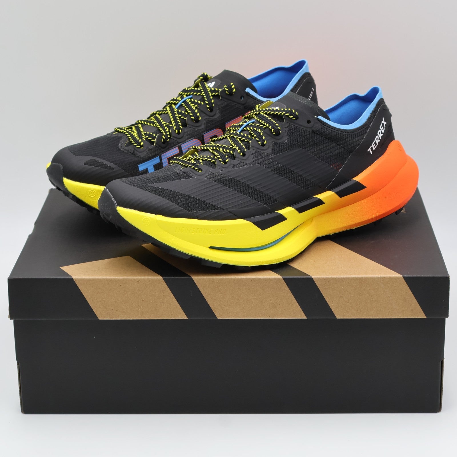 HP7008 adidas Terrex Agravic Speed Ultra 2 Trail Running Core Black Lucid (Men's