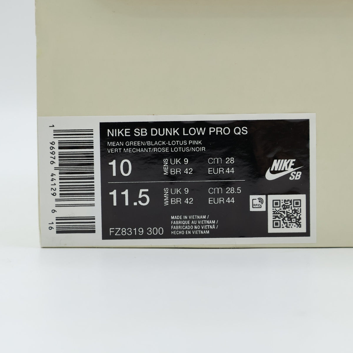 FZ8319-300 The Powerpuff Girls Nike SB Dunk Low Pro QS Buttercup (Men's)