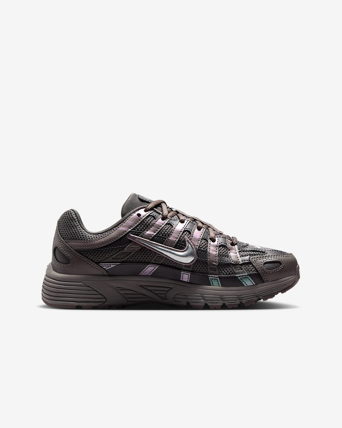HV5064-200 Nike GS P-6000 Cave Stone Medium Ash Flat Pewter Metallic