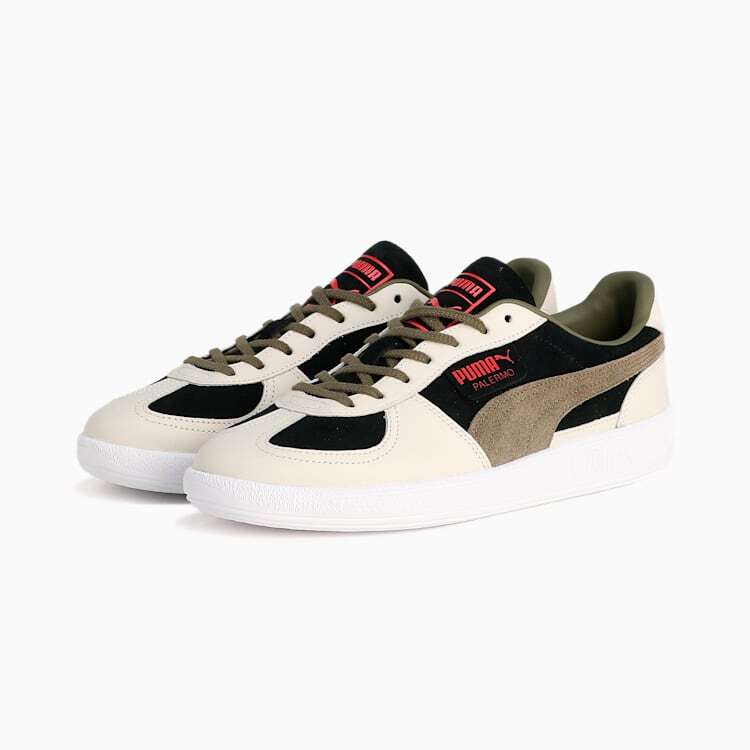 403448-01 Scye Puma Palermo Puma Black Vapor Gray (Men's)