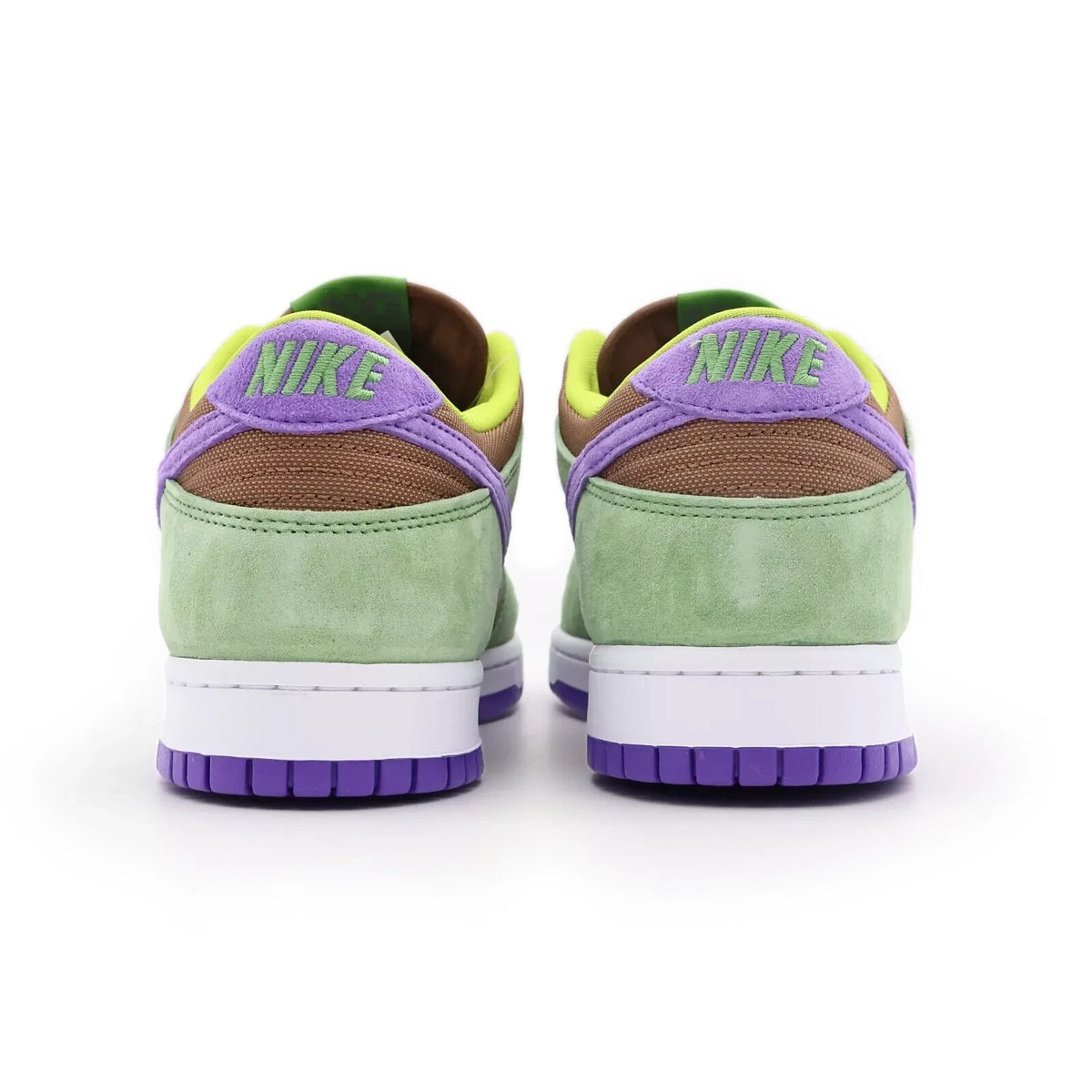 DA1469-200 Nike Dunk Low Veneer Duckling Pack Autumn Green Deep Purple (Men's)