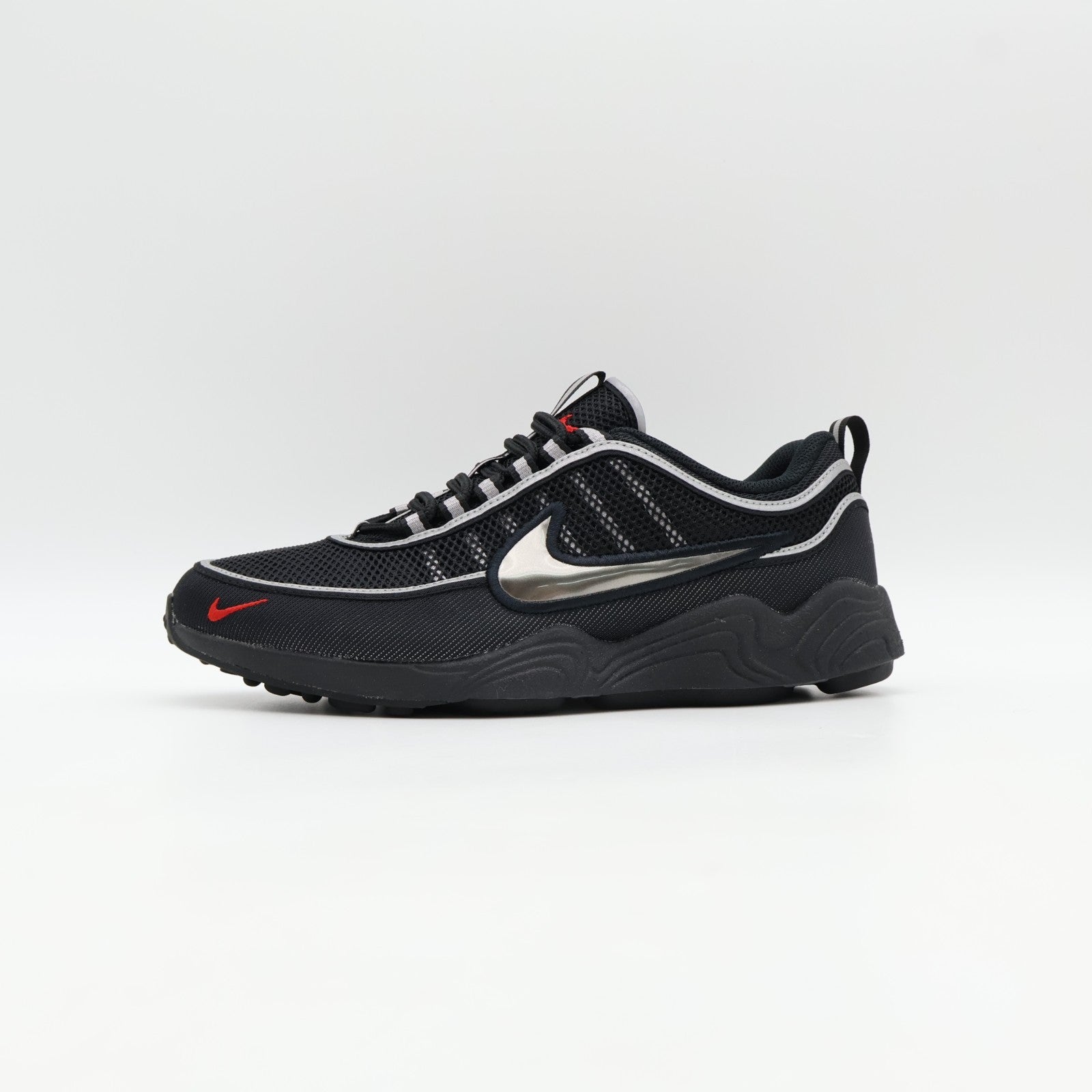 HF9117-002 Nike Air Zoom Spiridon SP Black and Sport Red (Men's)
