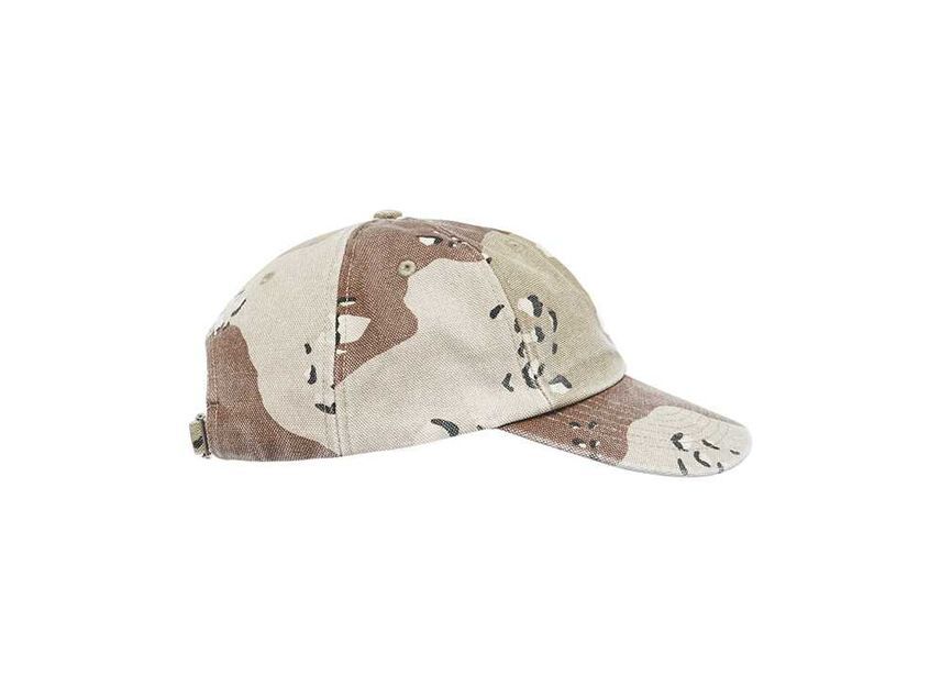 Supreme Pigment S Logo 6-Panel Chocolate Chip Camo