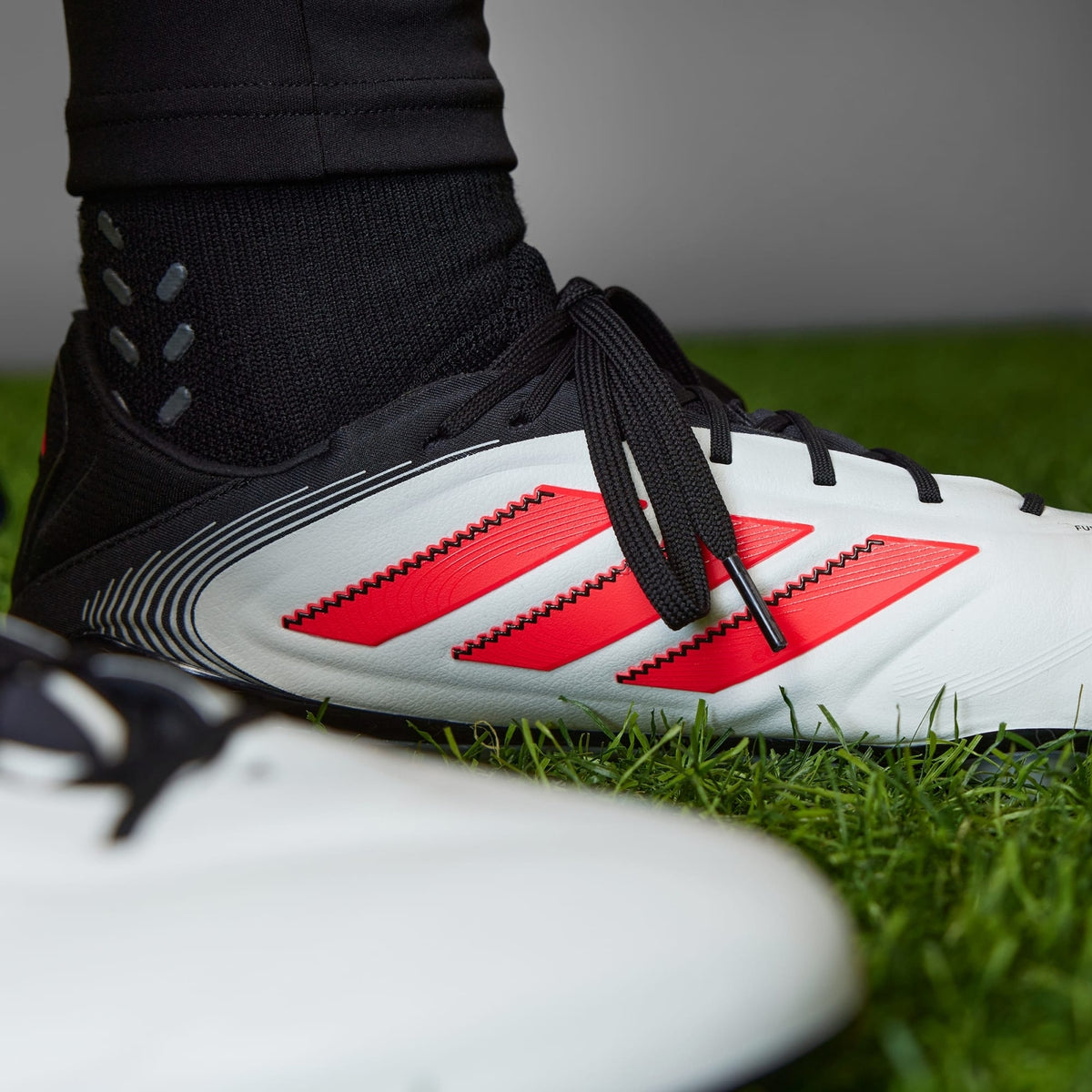 ID9037 adidas Copa Pure 3 Elite FG Cloud White Lucid Red Core Black (Men's)