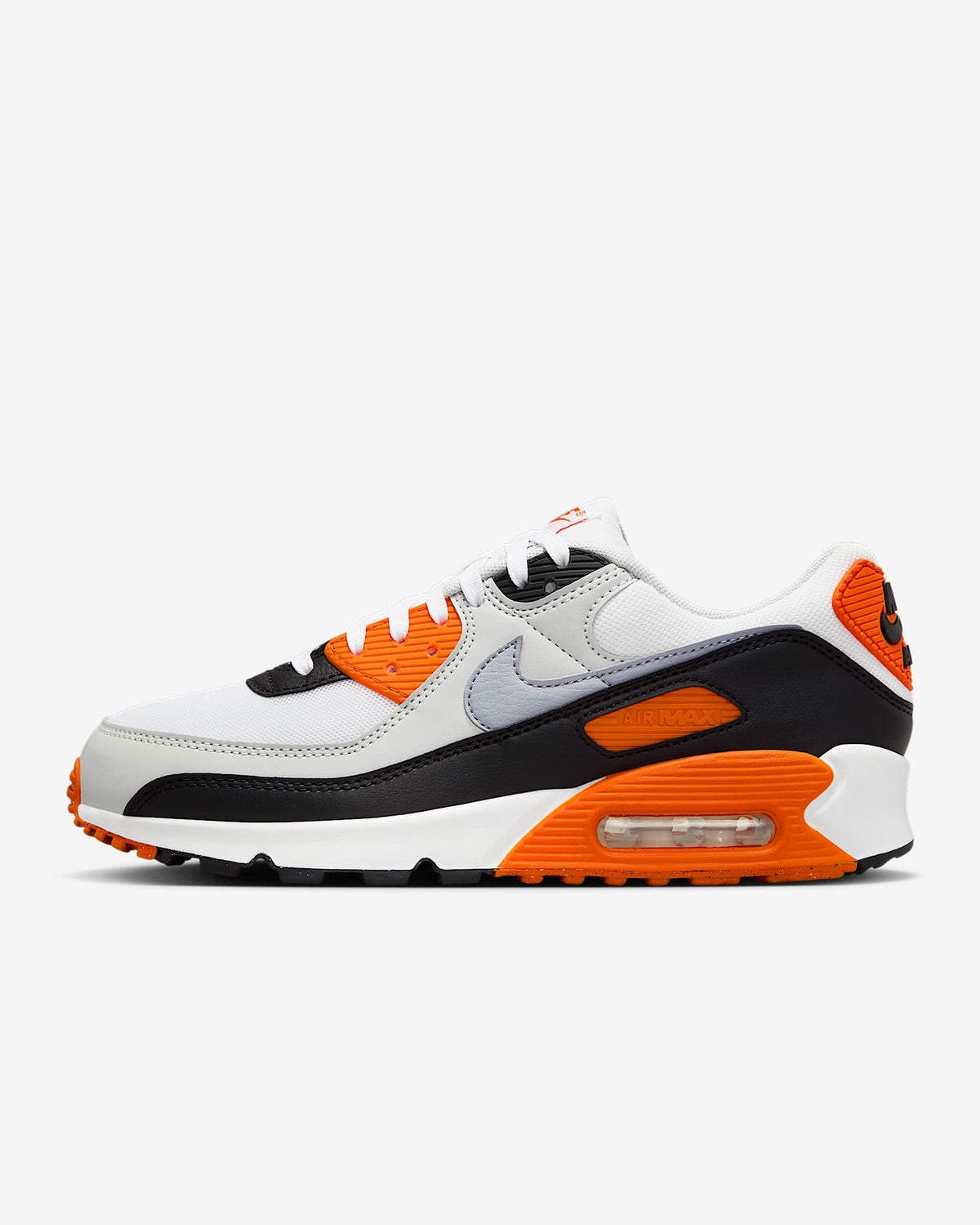 DH8010-108 Nike Air Max 90 White Photon Dust Black Wolf Grey (Women's)