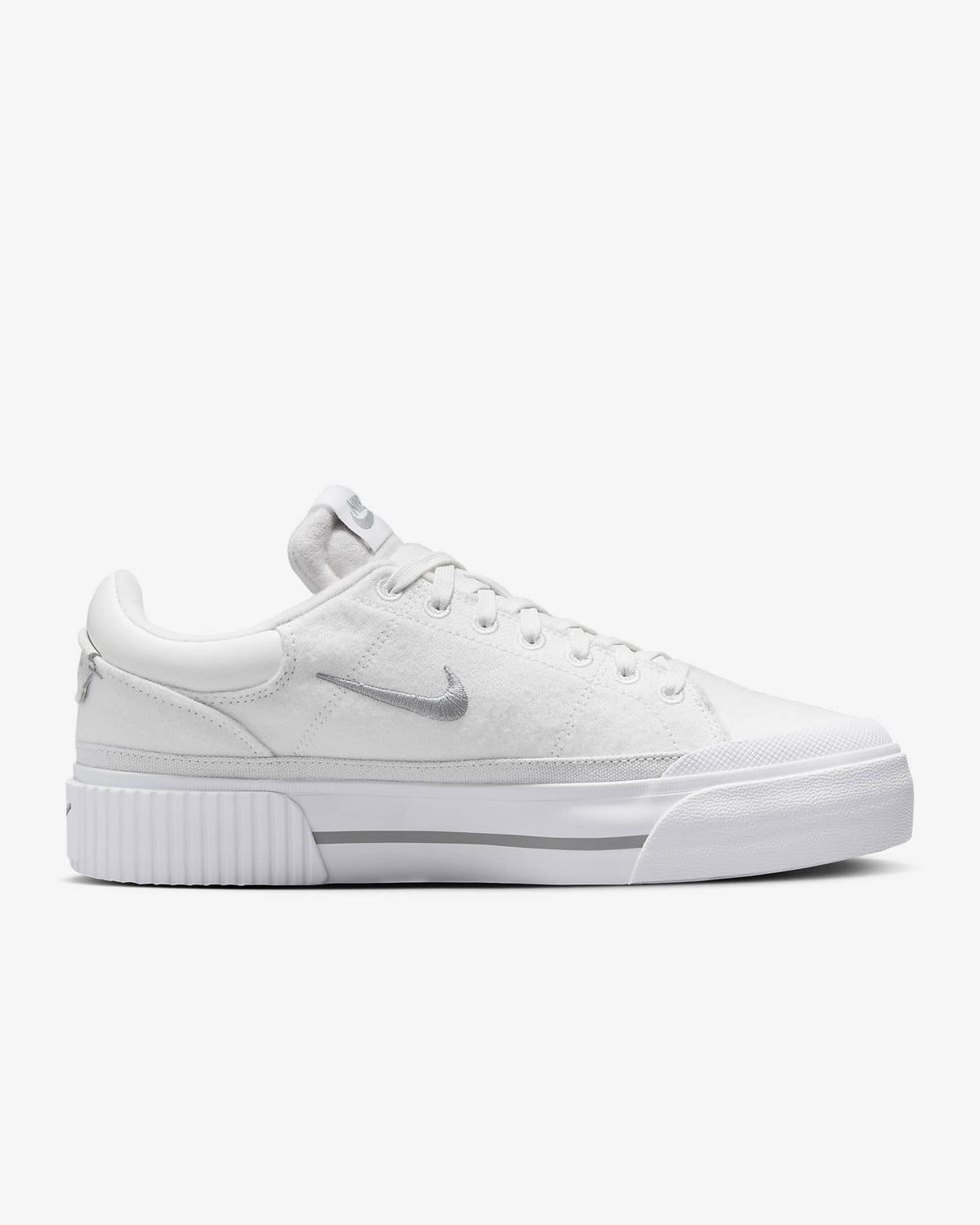 FZ2606-100 Nike Court Legacy Lift Summit White Phantom Light Smoke (Women's)