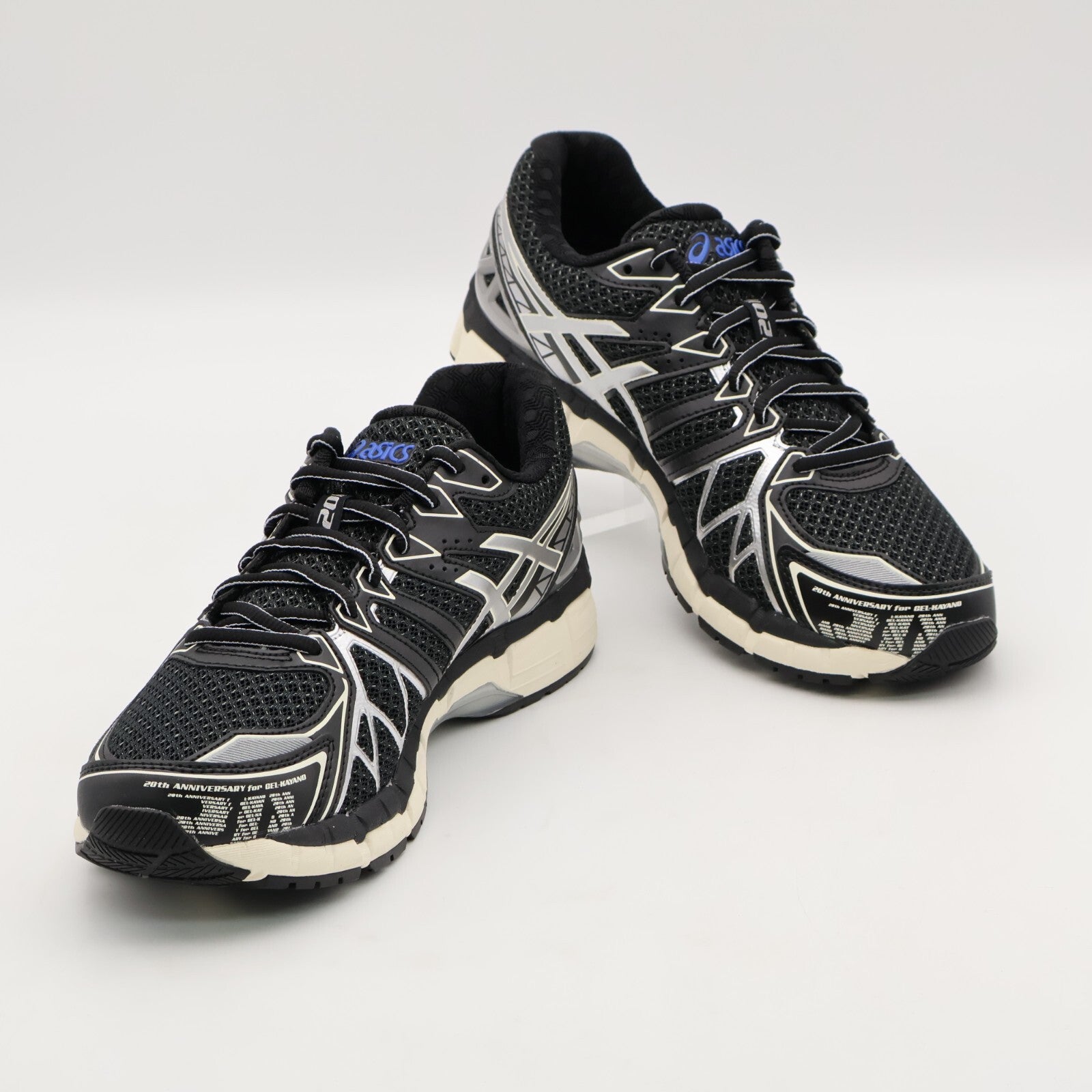 1203A388-001 Asics Gel-Kayano 20 Black Pure Silver (Men's)