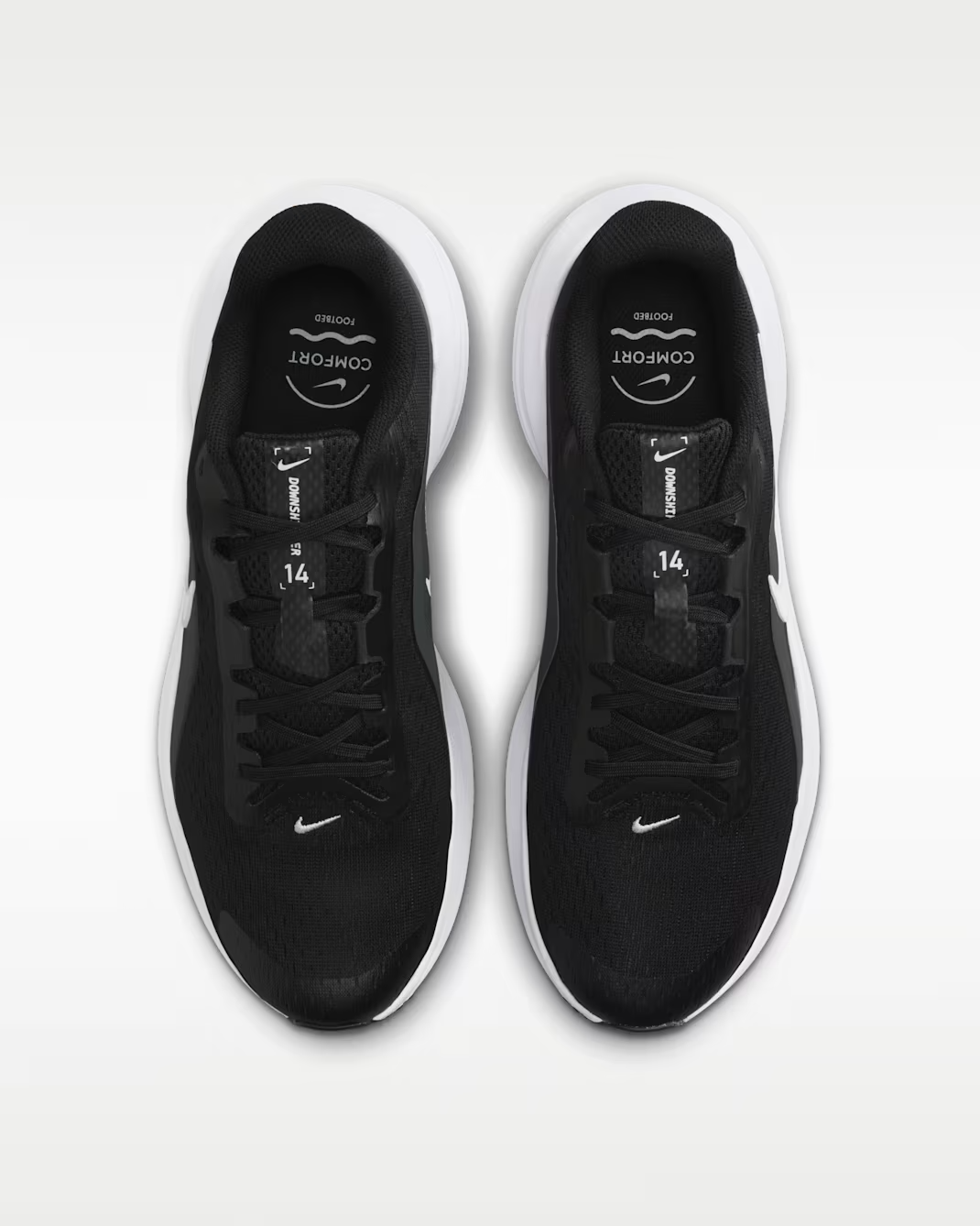 IB1895-002 Nike Downshifter 14 Black Anthracite Wolf Grey White (Men's)
