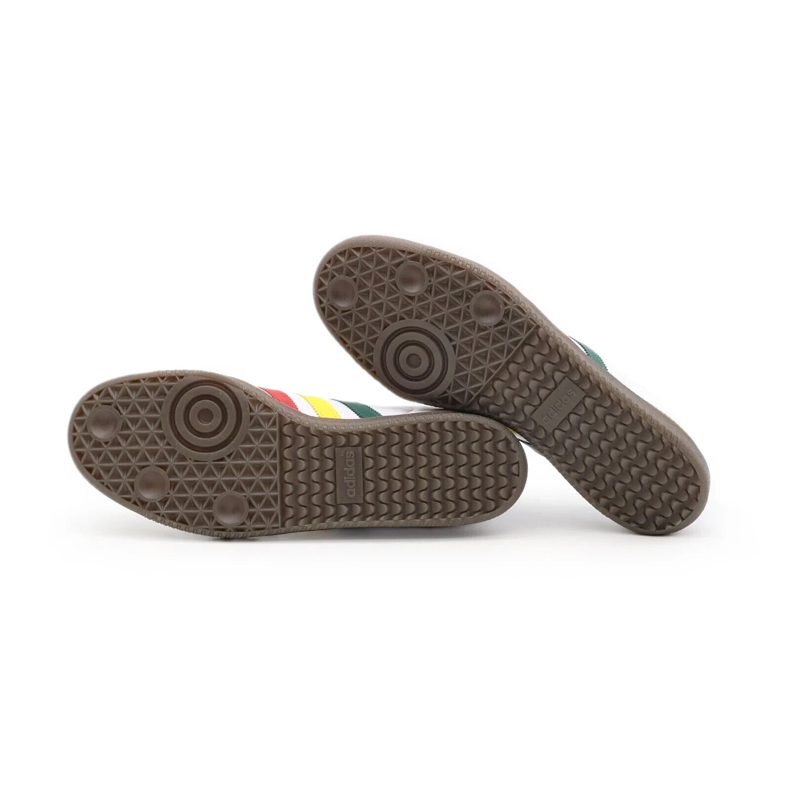 IH3118 adidas Originals Samba OG Rasta Cloud White Yellow Green Red (Men's)