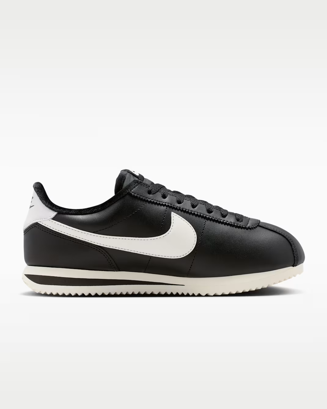 IV5675-001 Nike Cortez Leather Floral Pack Black Pink Rise (Women's)