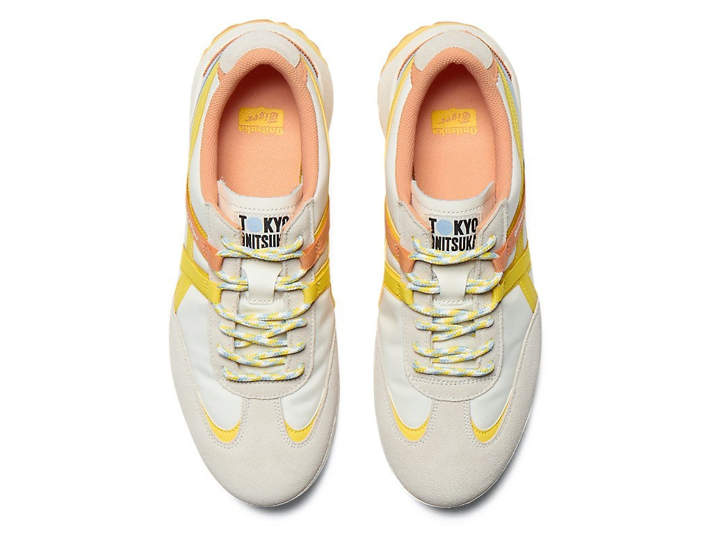1183A604-101 Onitsuka Tiger Delegation EX Cream/Vibrant Yellow (Men's)