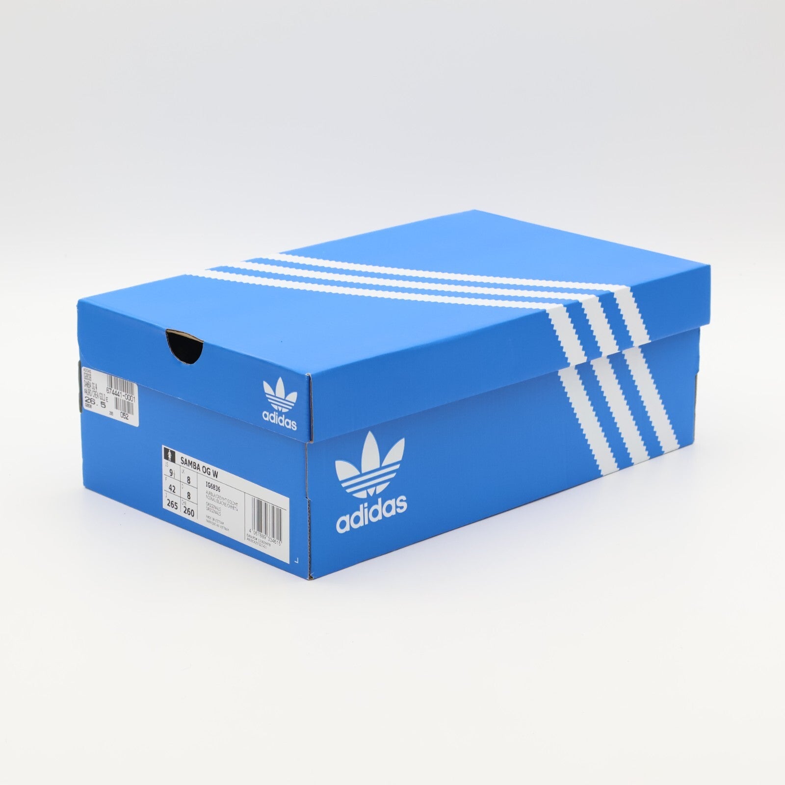 IG6836 adidas Originals Samba OG Aura Black Cream White Gold Metallic (Women's)