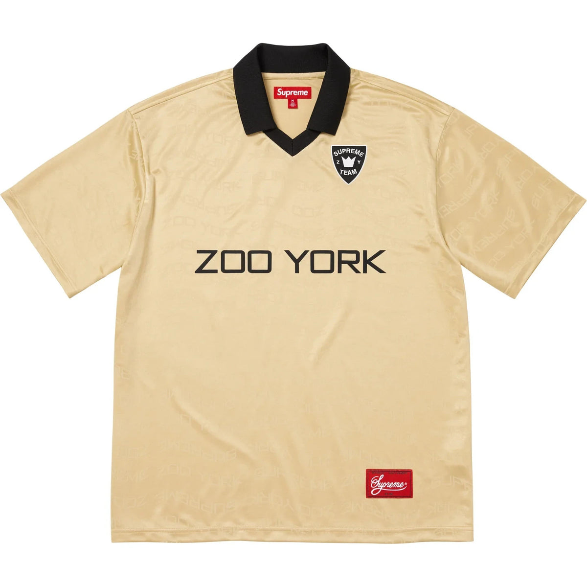 Supreme Zoo York Soccer Jersey Gold