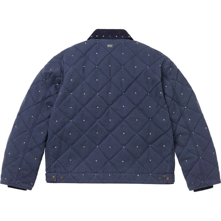 Supreme b.b. Simon Quilted Work Jacket Navy