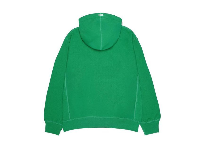 Supreme Box Logo Hooded Sweatshirt Green
