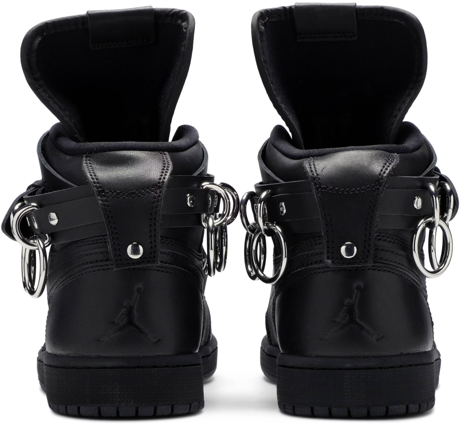 CN5738-001 COMME des GARCONS Ã Nike Air Jordan 1 High "Black" (Men's)