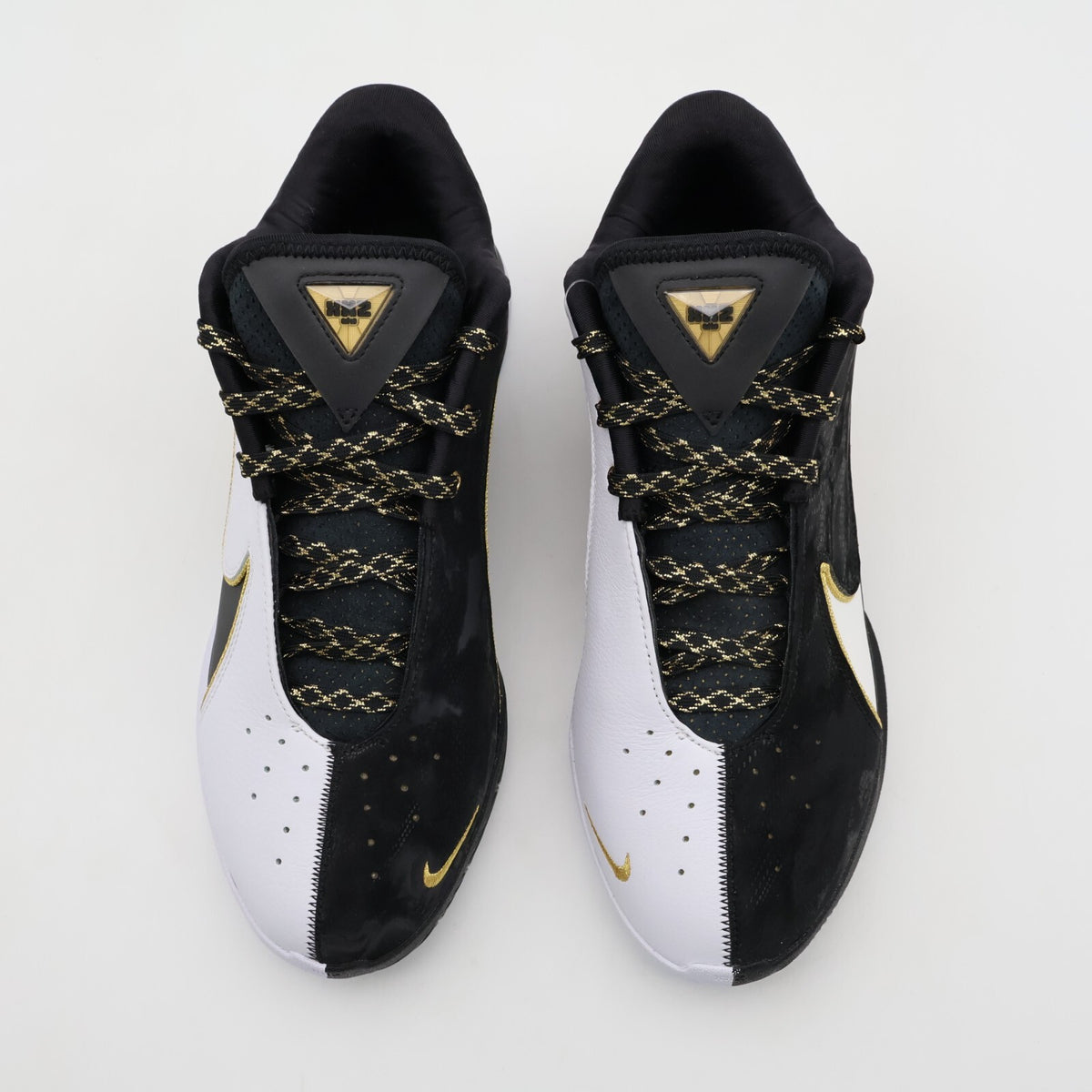 HV8453-100 HV8454-100 Nike LeBron 22 White Metallic Gold Black (Men's)