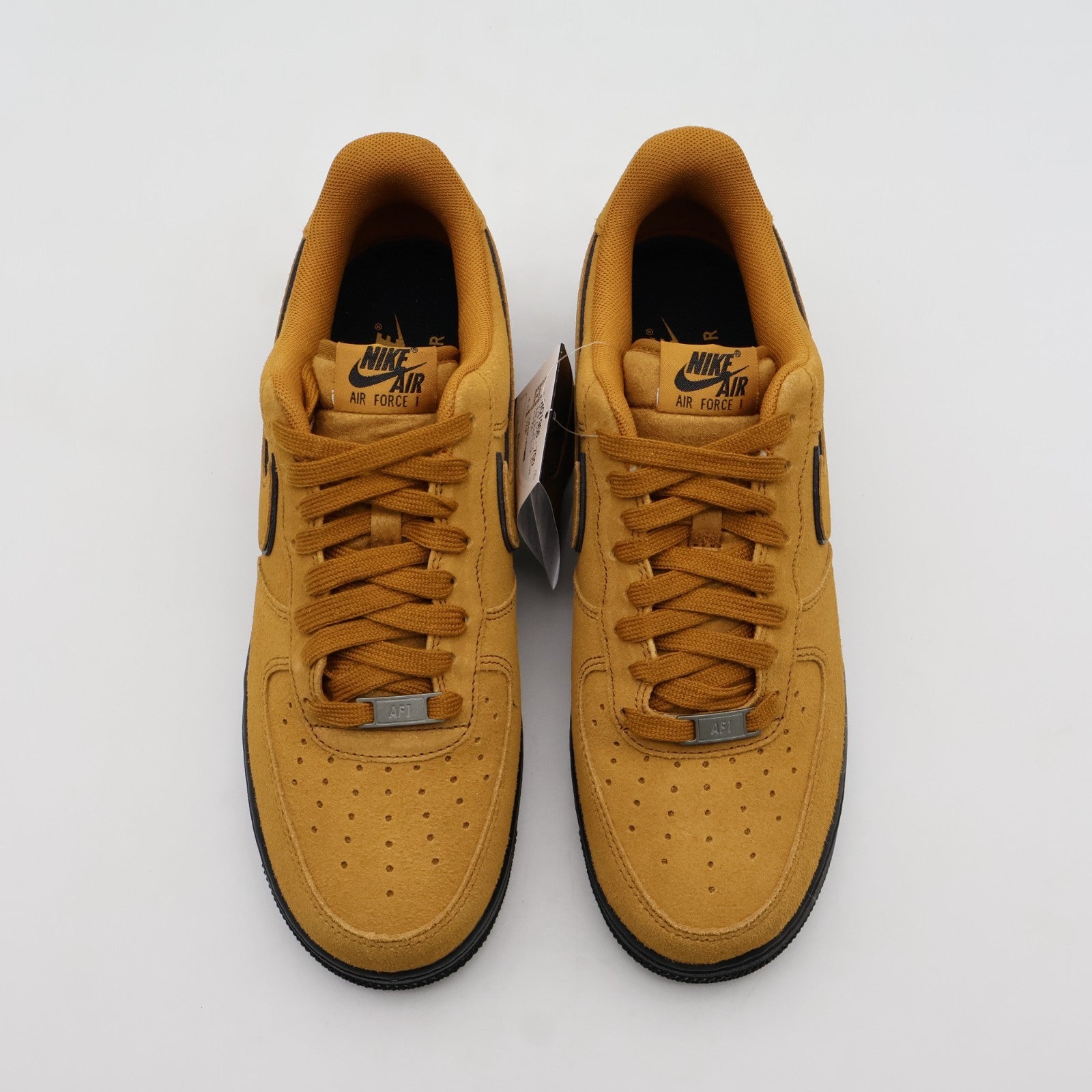HQ1966-700 Nike Air Force 1 Low Suede Desert Ochre Black (Men's)