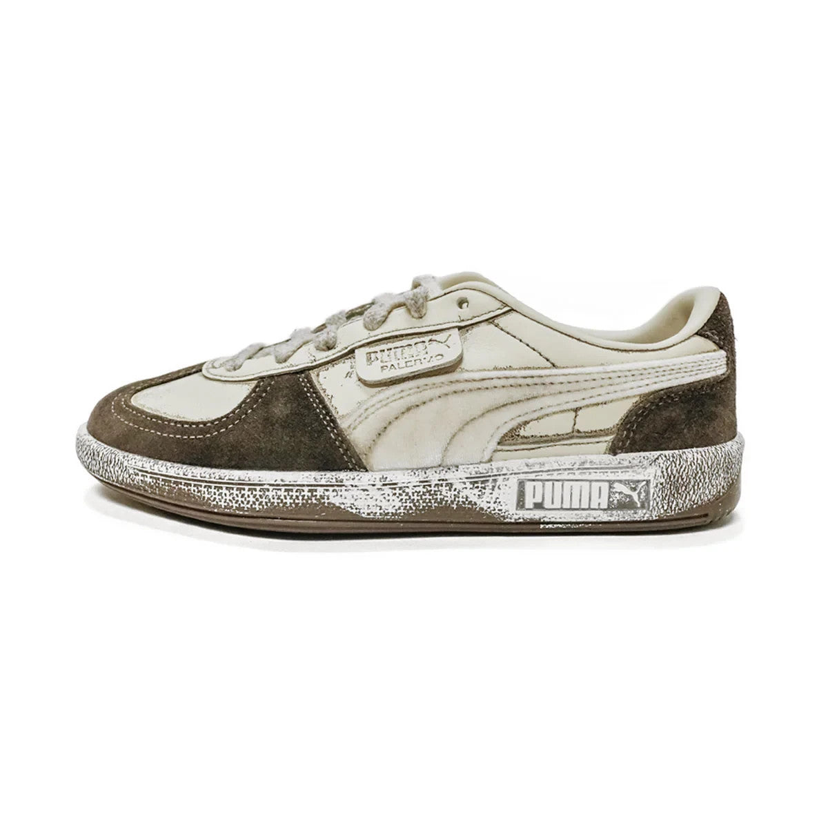 404039-01 Undermycar Puma Palermo Alpine Snow Flat Bronze (Men's)