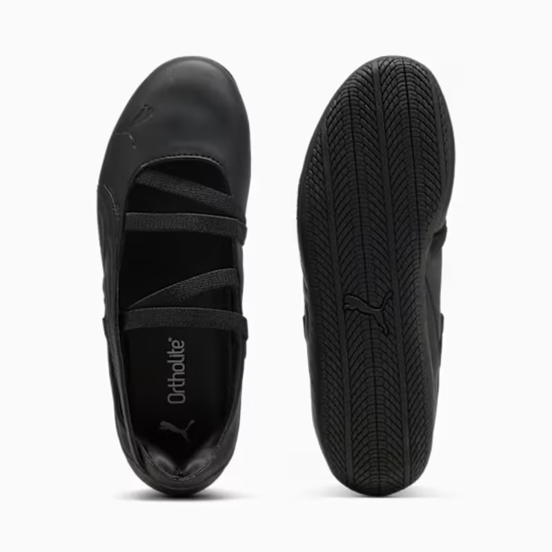 406144-01 Puma Speedcat Ballet Leather PUMA Black (Women's)