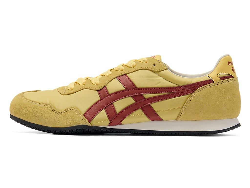 1183B400-756 Onitsuka Tiger Serrano "Faded Yellow/Burnished Red" (Men's)