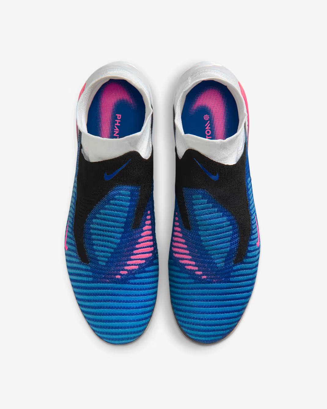 HJ2147-446 Nike Phantom 6 High Elite Racer Blue White Pink Blast (Men's)