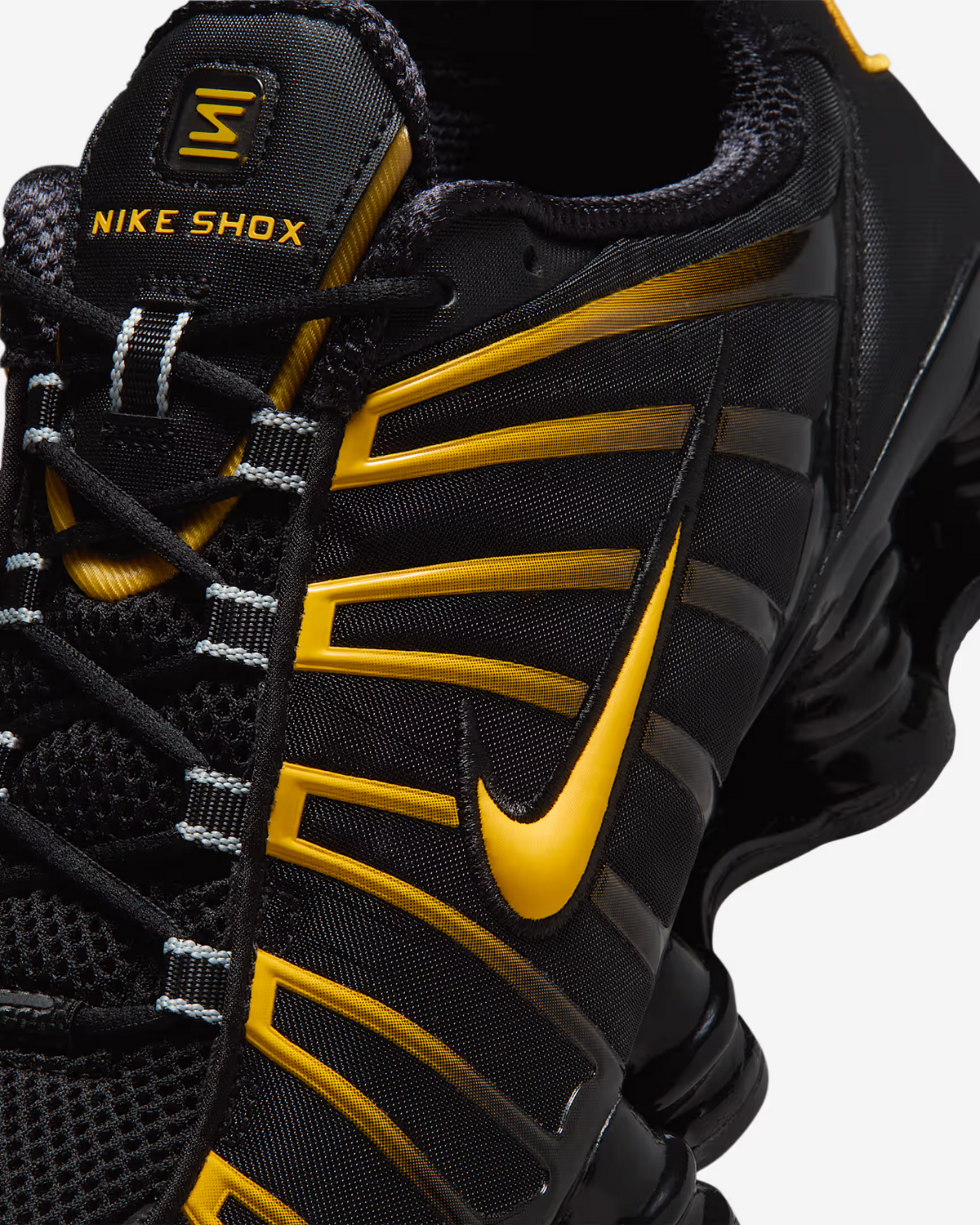 AV3595-013 Nike Shox TL Black University Gold (Men's)