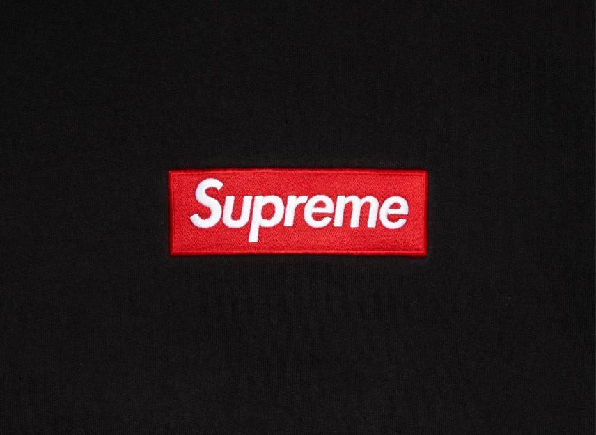 Supreme Box Logo Crewneck Black (22FW)