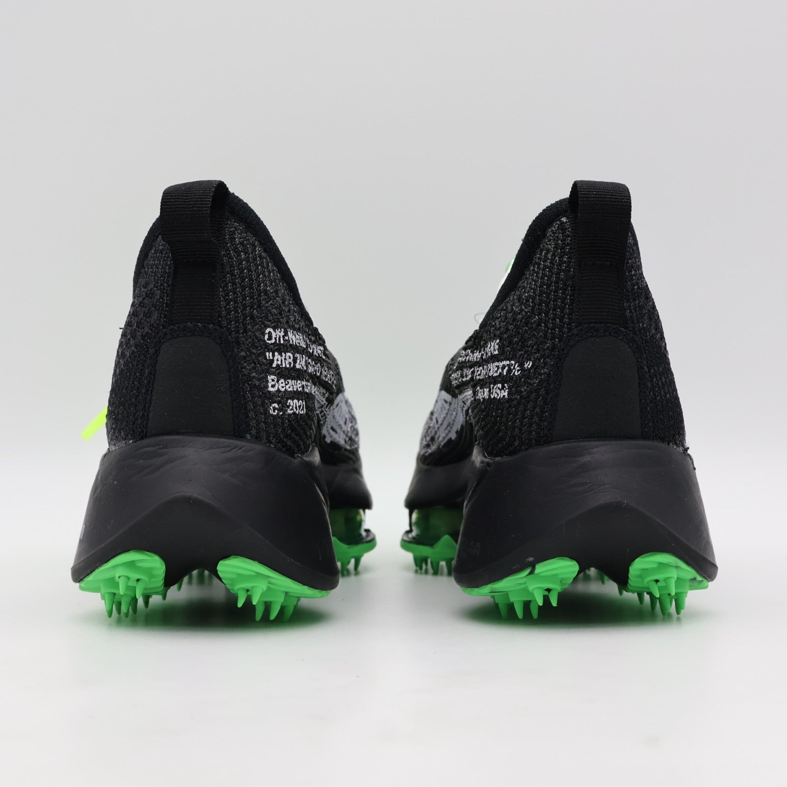 CV0697-001 Off-White Nike Air Zoom Tempo Next% Flyknit Black (Men's)