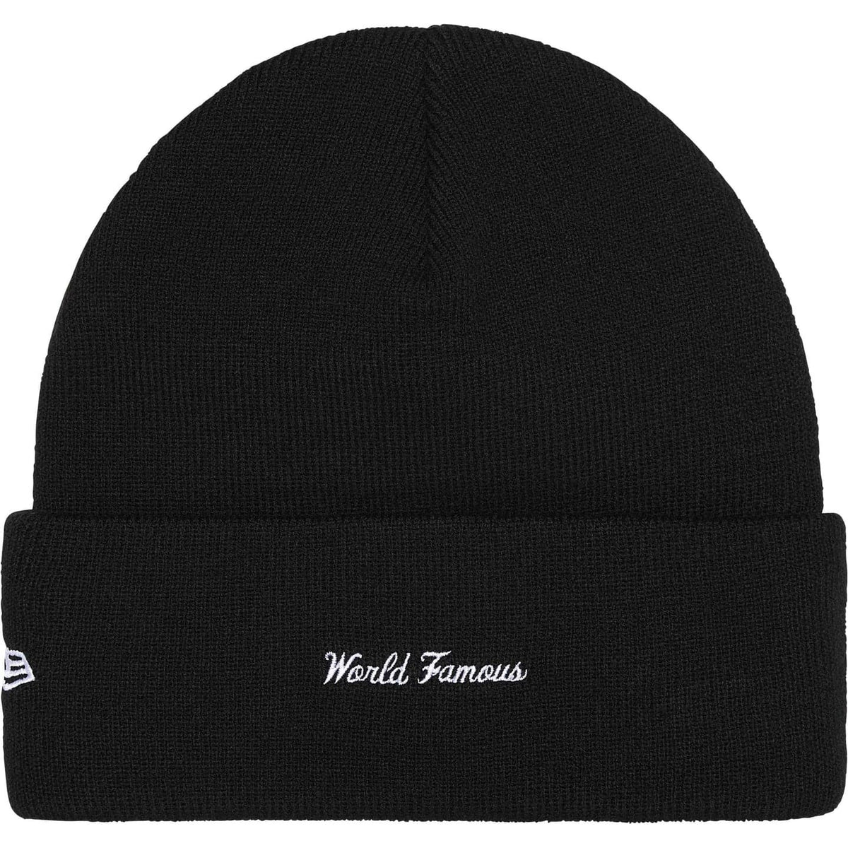 Supreme New Era Box Logo Beanie (25FW) Black