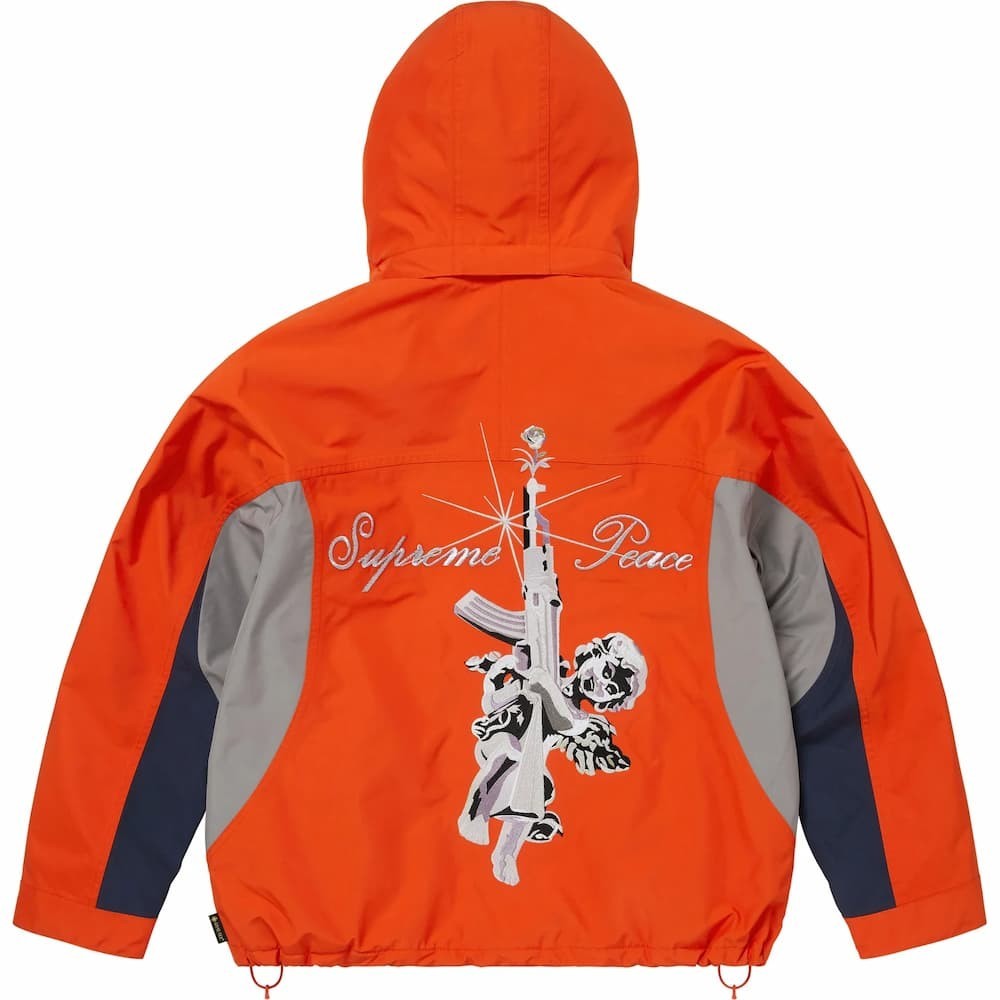 Supreme AOI Gore Tex Hooded Jacket Orange