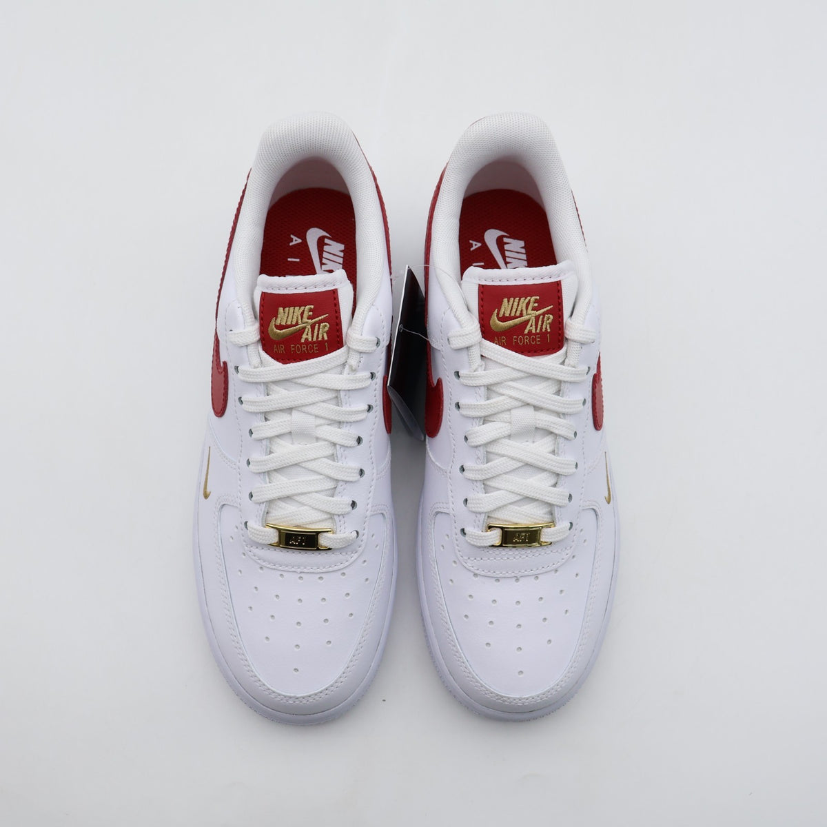 CZ0270-104 Nike Air Force 1 '07 Essential White Gym Red (Women's)