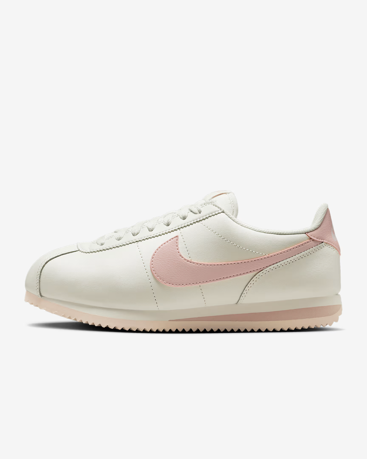 DN1791-116 Nike Cortez Leather Sail Sail Red (Women's)