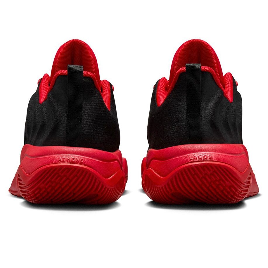FZ6734-005 Nike GS Giannis Immortality 4 Black University Red Team Red