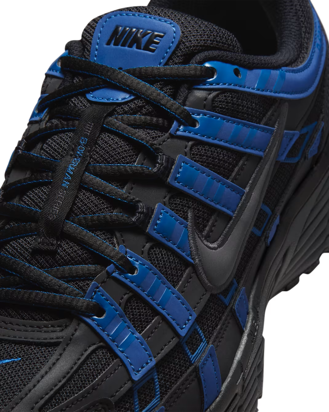 HV6904-401 Nike P-6000 SE Court Blue Anthracite Light Lemon Twist Black (Men's)
