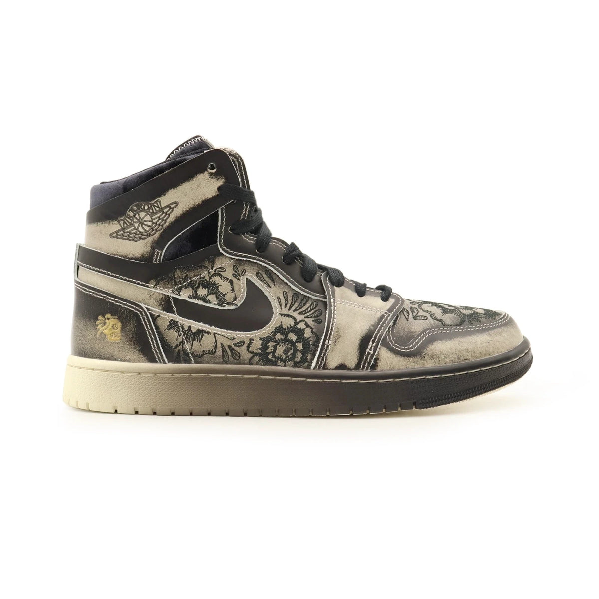 FQ8155-010 Nike Air Jordan 1 High Zoom CMFT 2 Dia De Muertos Pale Ivory (Men's)