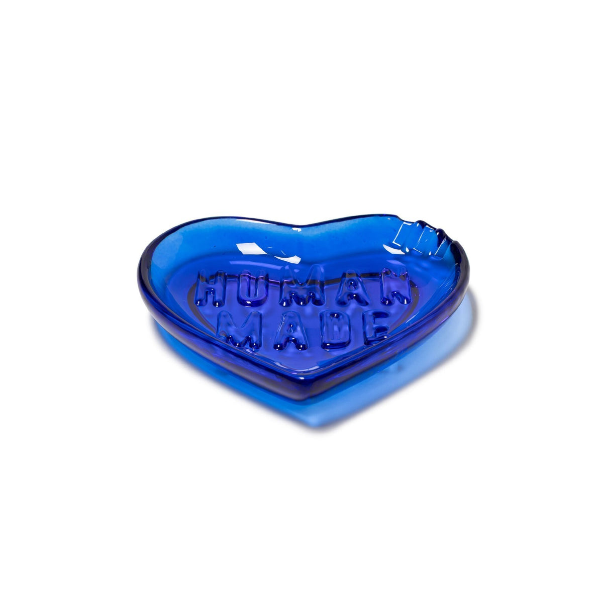 HUMAN MADE Heart Glass Tray Navy