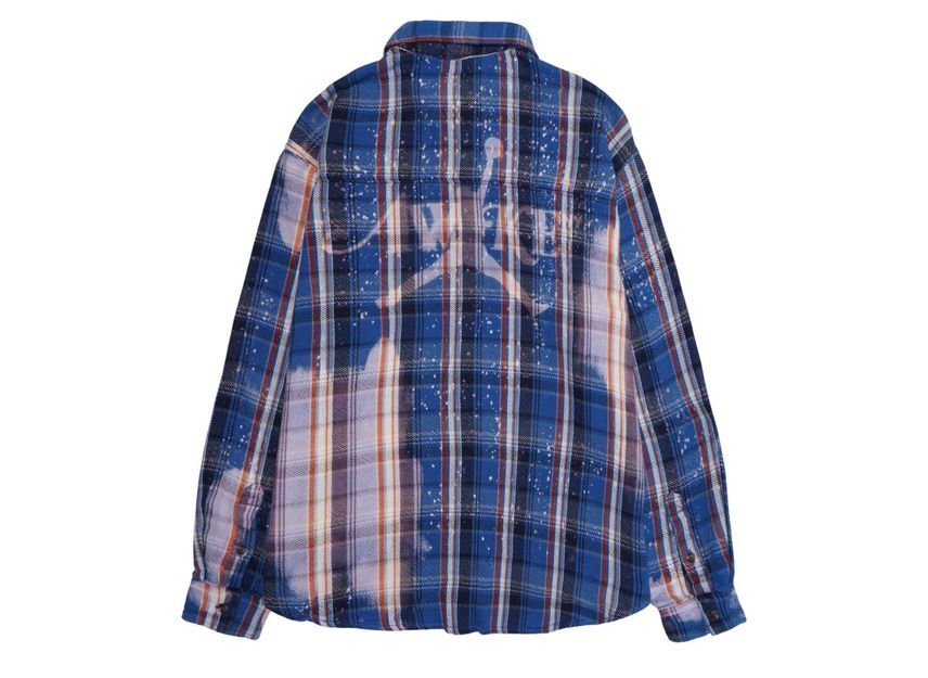 FQ5453-498/FQ5454-498 Nike JORDAN Awake NY Flannel Shirt Blue Pink