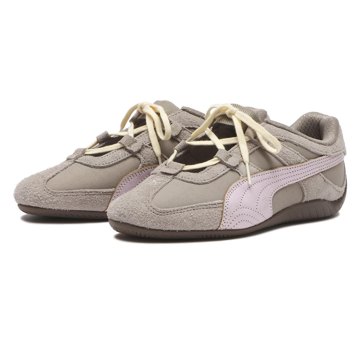 408995-01 Puma Speedcat GO Brushed Luxe "Mouse Gray/Powder Pink"(Women's)