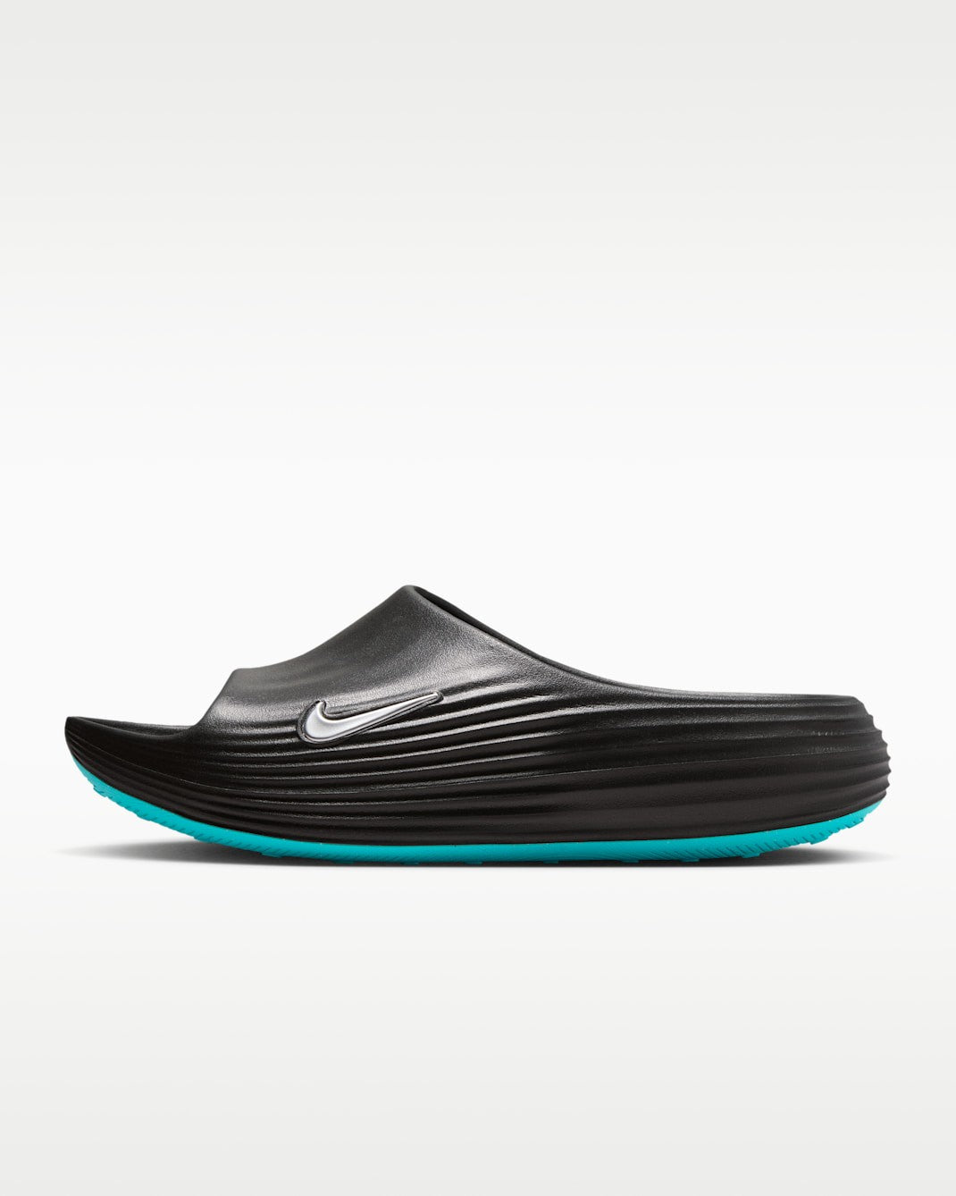 HV4479-003 HV4479-003 Nike ReactX Rejuven8 Slides BlackGamma Blue (Men's)