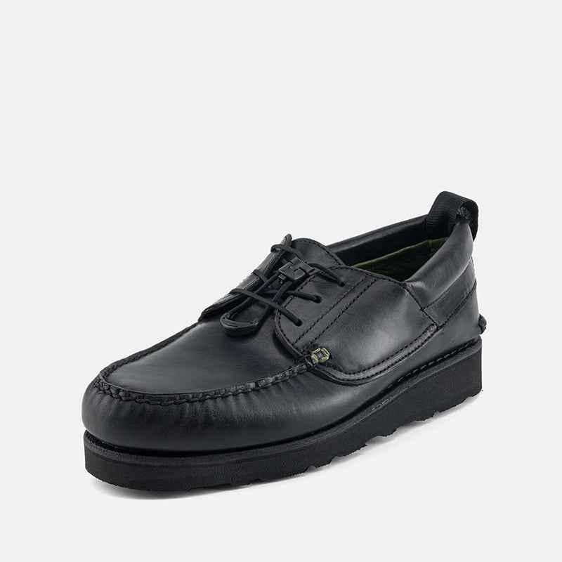 TB0A6DZ5W02 Doe Ã Timberland 3eye Wedge Vibram Sole Black (Men's)