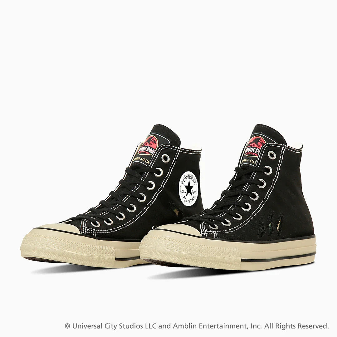 31315560 Jurassic Park Converse All Star Aged RL Hi Black Camo (Men's)