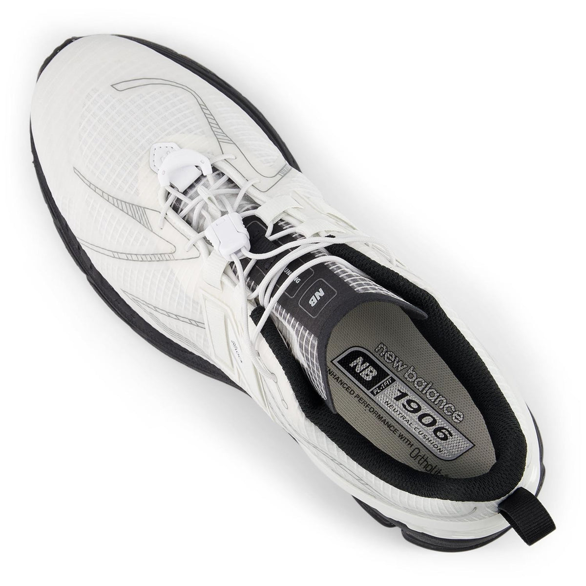 U1906RNA New Balance 1906R White Black (Men's)