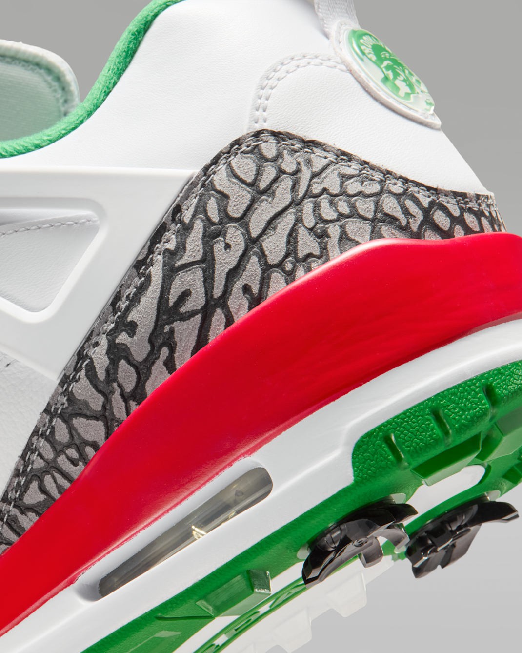 HQ4365-100 Nike Jordan Spizike Golf White Classic Green Varsity Red (Men's)