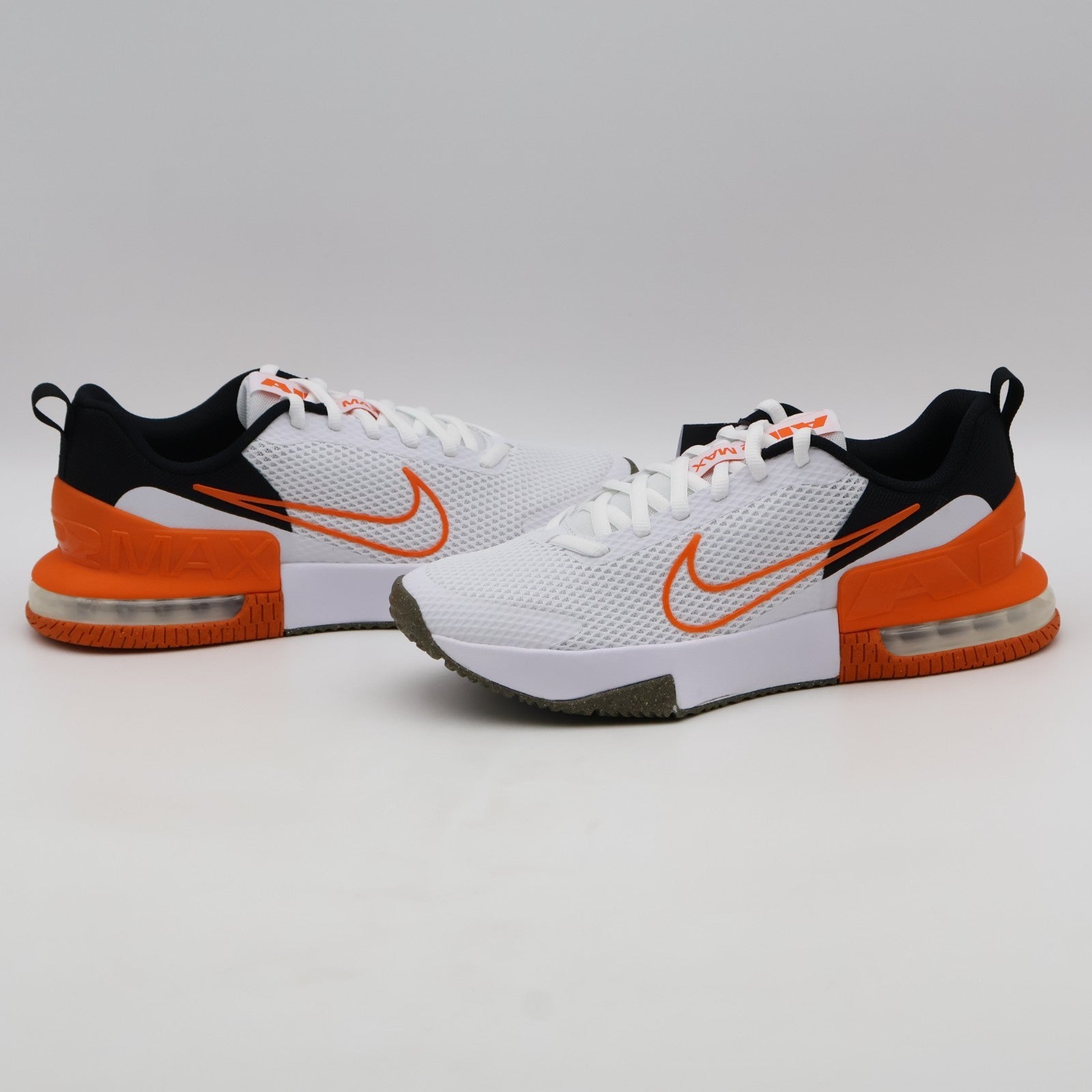 FQ1833-109 Nike Air Max Alpha Trainer 6 White Black Safety Orange (Men's)