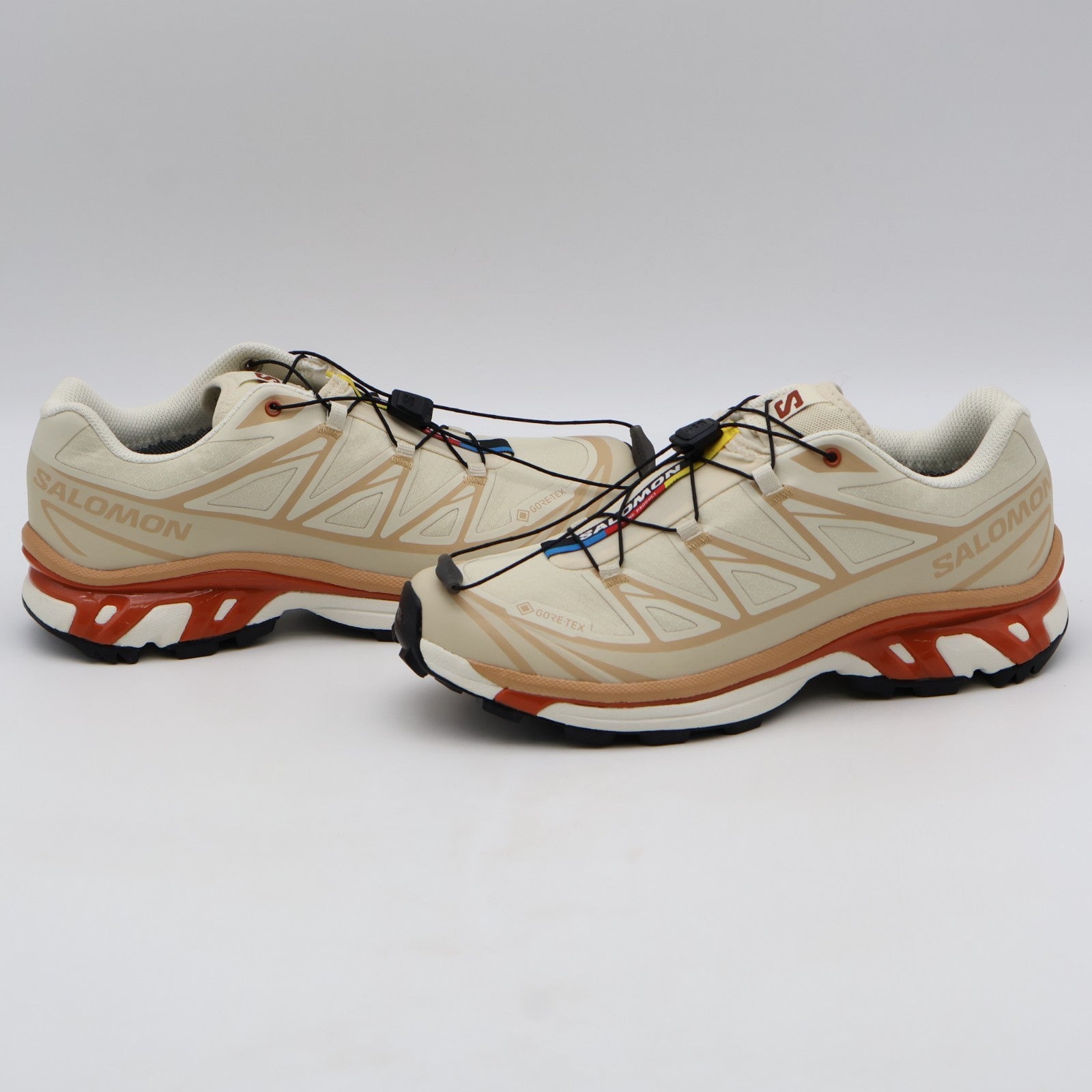 L47865200 Salomon XT-6 GORE-TEX Almond Milk Soft Clay Burnt Ochre (Men's)